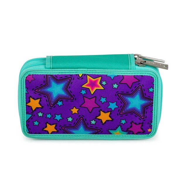 JEVA - Pencil Case TwoZip - Rainbow Unicorn Candy (8865-26) 4