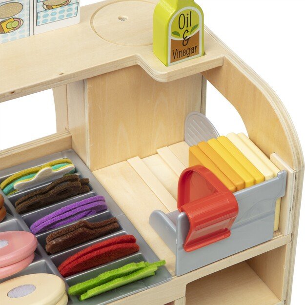 Melissa & Doug - Slice & Stack Sandwich Counter (41650)