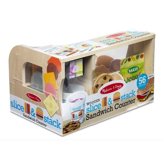 Melissa & Doug - Slice & Stack Sandwich Counter (41650)