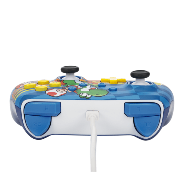 PowerA Enhanced Wired Controller for Nintendo Switch - Mushroom Kingdom Friends