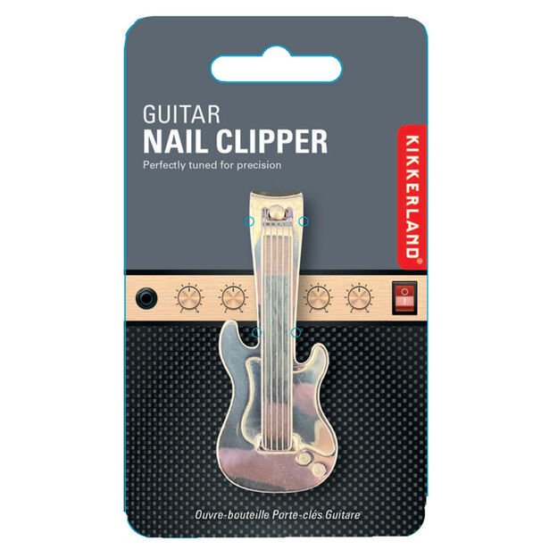 Kikkerland - Guitar Nail Clipper - 3.25 cm x 8 cm x 1.75 cm 1