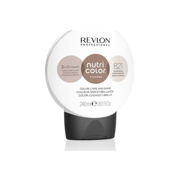 Revlon - Nutri Color Filters Toning 240 ml - 821 Silver Beige