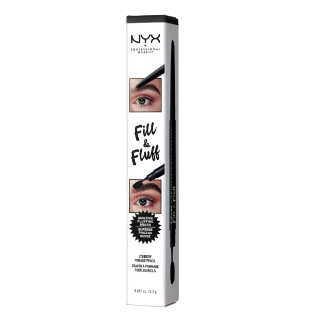 NYX Professional Makeup - Fill & Fluff Eyebrow Pomade Pencil - Black