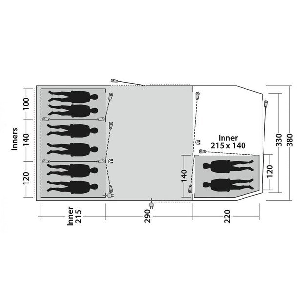 Outwell - Winwood 8 Tent