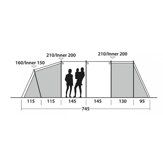 Outwell - Winwood 8 Tent
