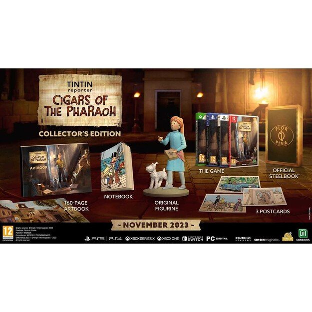 Tintin Reporter Cigars of the Pharaoh (Collector Edition)

  - PlayStation 4