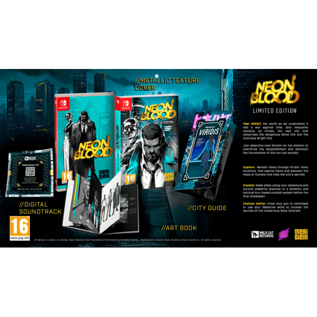 Neon Blood (Limited Edition)

  - Nintendo Switch