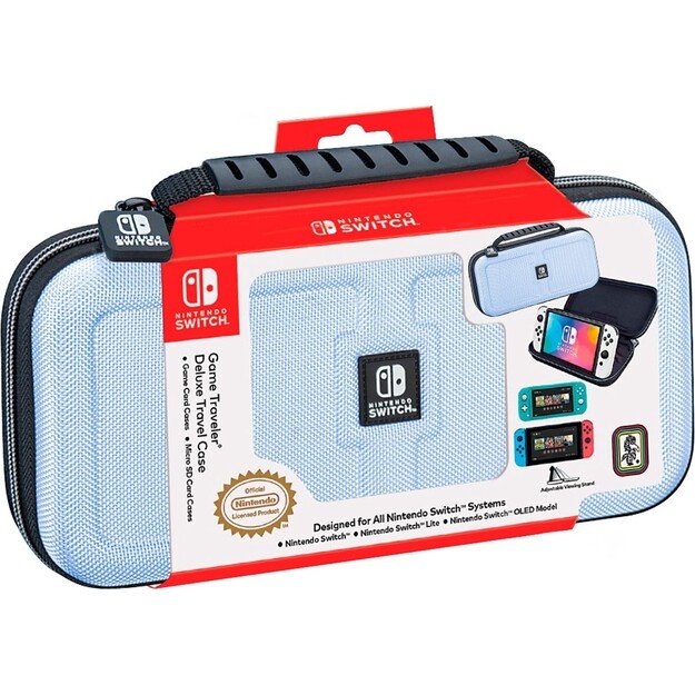 Nacon Switch Travel Case Pastel Blue Switch Lite/Switch OLED