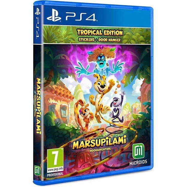 Marsupilami: Hoobadventure (Tropical Edition)

  - PlayStation 4