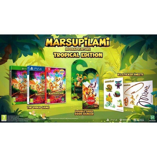 Marsupilami: Hoobadventure (Tropical Edition)

  - PlayStation 4