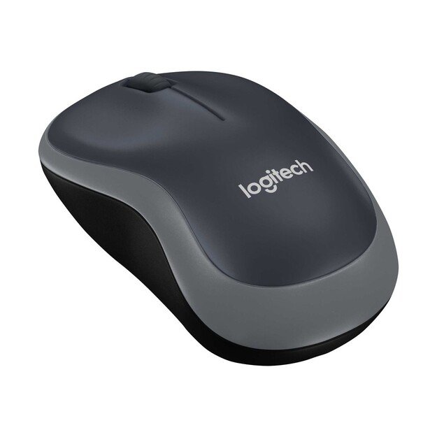 Logitech - M185 Mouse USB Grey Wireless