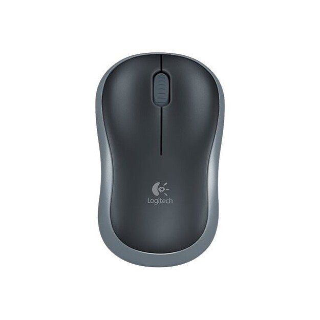 Logitech - M185 Mouse USB Grey Wireless