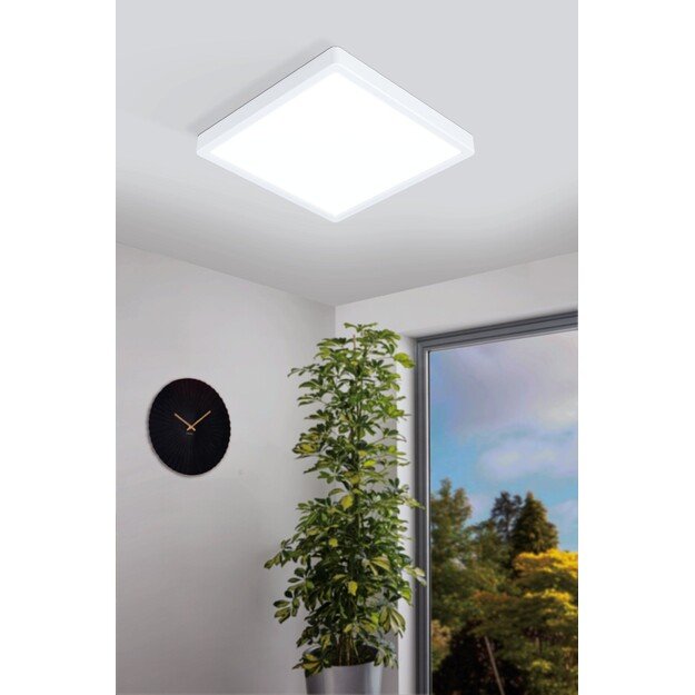 EGLO Fueva-Z Smart Ceiling Light – Zigbee & Bluetooth, 28.5x28.5 cm