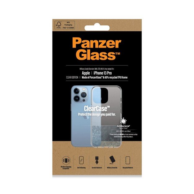 PanzerGlass - ClearCase iPhone 13 Pro  - Transparent