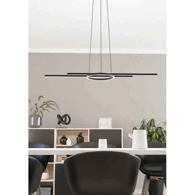 EGLO - Zillerio-Z long table pendant black - TW - Zigbee, Bluetooth 2