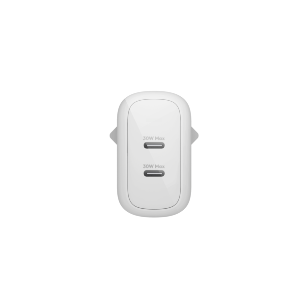 dbramante1928 - Re-charge Pro - EU Wall Charger - 2x USB-C 30W - White