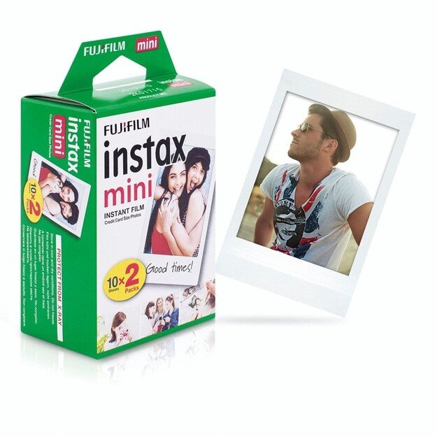 Fuji - Instax Mini Film 20 Shots - 10x2 1