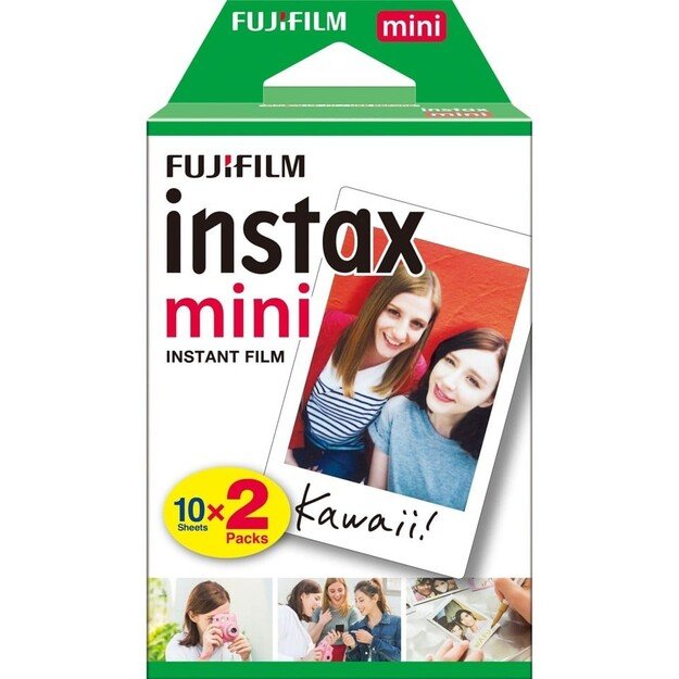 Fuji - Instax Mini Film 20 Shots - 10x2 3