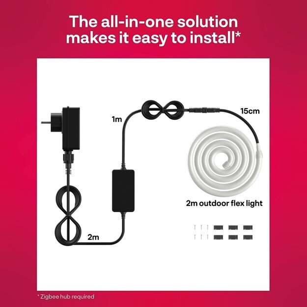 Innr - Smart Outdoor Flex Light 2 M - Zigbee