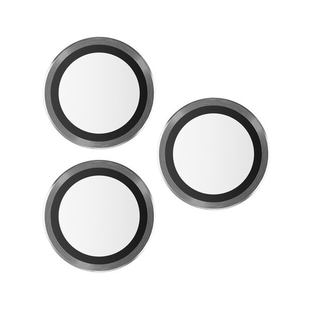 PanzerGlass - Hoops Camera Lens Protector for iPhone 13 Pro - 13 Pro Max - Black