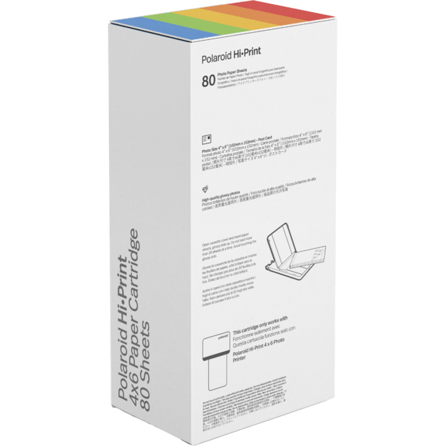 Polaroid - Hi-Print Cartridge 80 Sheets 4x6