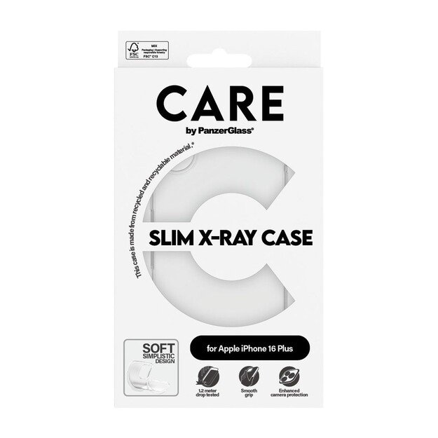 CARE by PanzerGlass - Case - iPhone 16 Plus