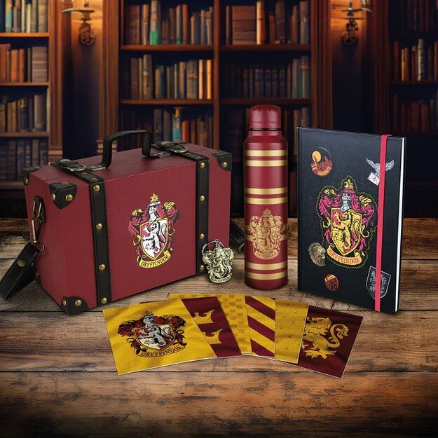 HARRY POTTER (COLOURFUL CREST GRYFFINDOR) PREMIUM GIFT SET