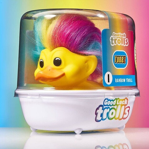 Numskull - Trolls Tubbz 1st ED Yellow (Rainbow Hair)