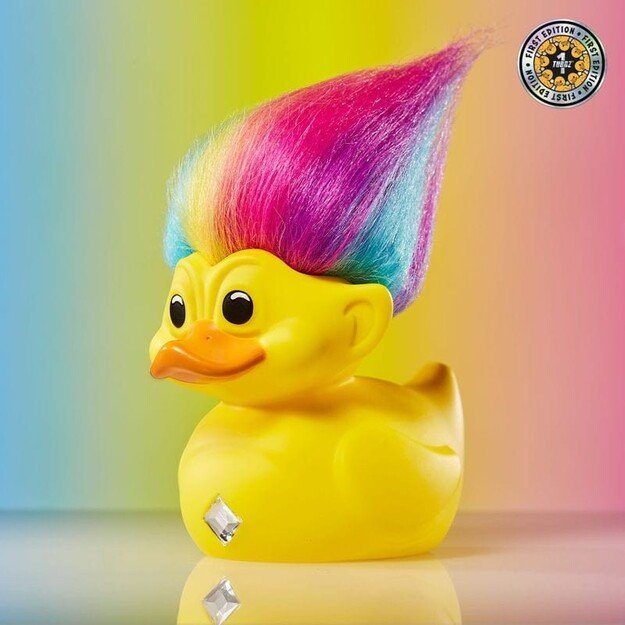 Numskull - Trolls Tubbz 1st ED Yellow (Rainbow Hair)