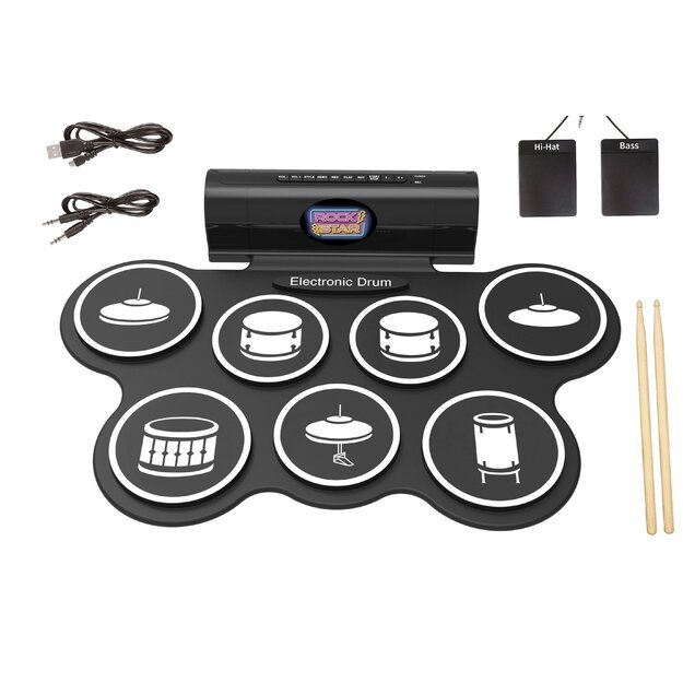 Music - Foldable Drum Set Deluxe (500910)
