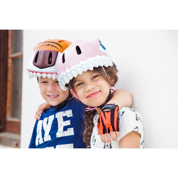 Crazy Safety - Tiger Bicycle Helmet - Orange (100101-01-01)