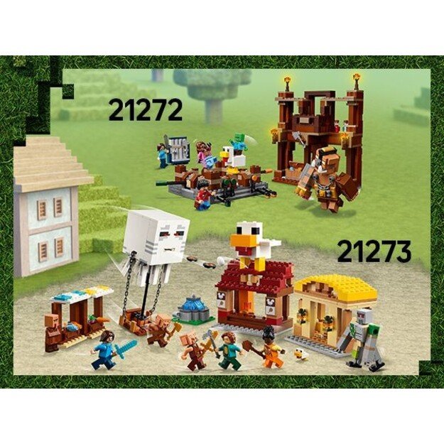 LEGO - Minecraft - The Ghast Balloon Village Attack (21273)