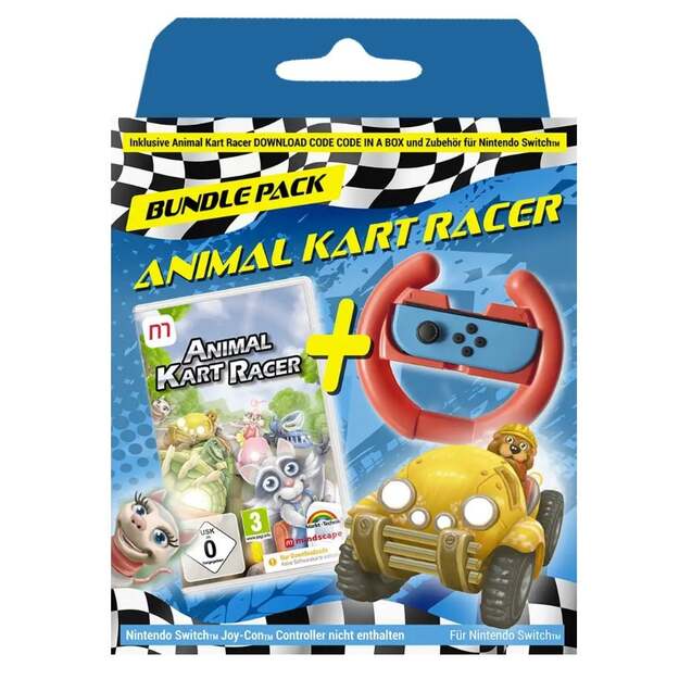 Animal Kart Racer Bundle (Code in a box) 
      
        - Nintendo Switch
