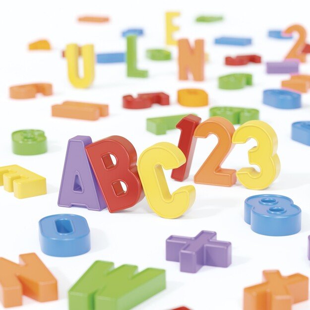 Quercetti - Magnets: ABC & 123 - (QU-5465)