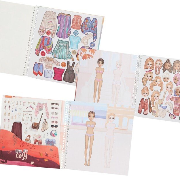 Topmodel - TOPModel Dress Me Up Stickerbook COSY ()