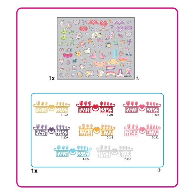 Aquabeads - Nail Studio Theme Refill - (35059)
