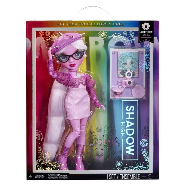 Rainbow High - Shadow High F23 Fashion Doll -  Lavender Lynne