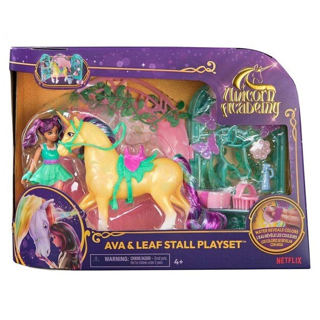 Unicorn Academy - Ava & Leaf Stall Playset - (6072051)