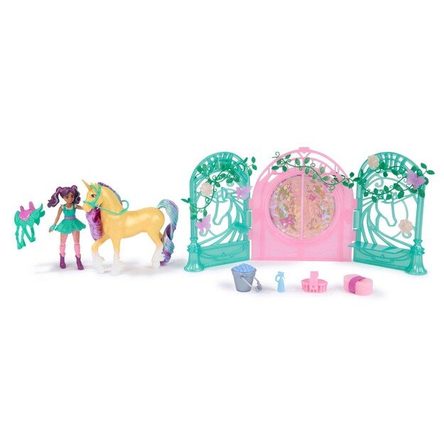 Unicorn Academy - Ava & Leaf Stall Playset - (6072051)