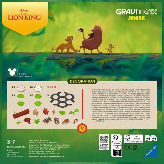 GraviTrax - Junior Extension Lion King (10923862)