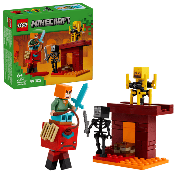 LEGO - Minecraft - The Nether Lava Battle (21266)