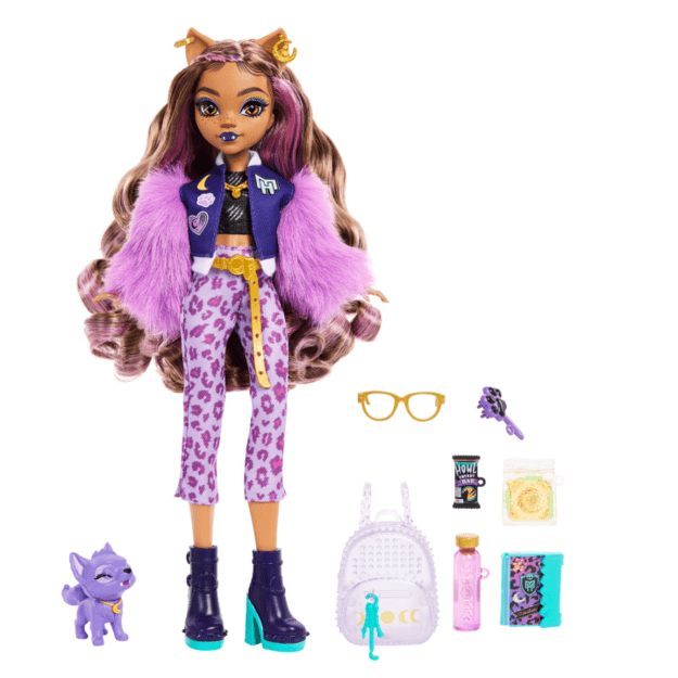 Monster High – Core Doll with Pet - Clawdeen (HRP65)
