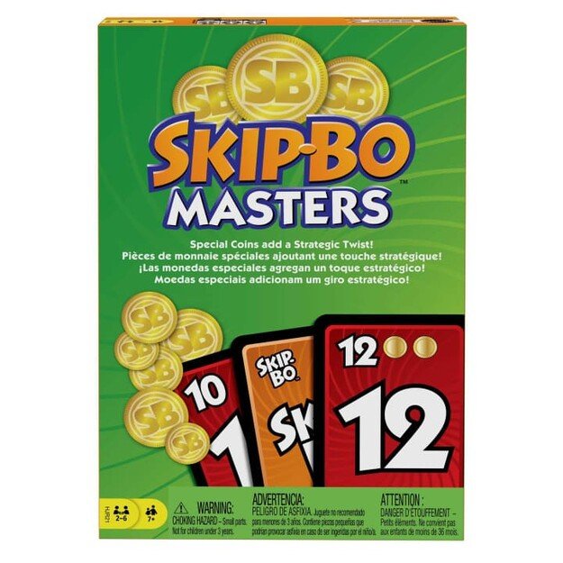 Mattel Games - Skip-Bo Masters (HJR21)