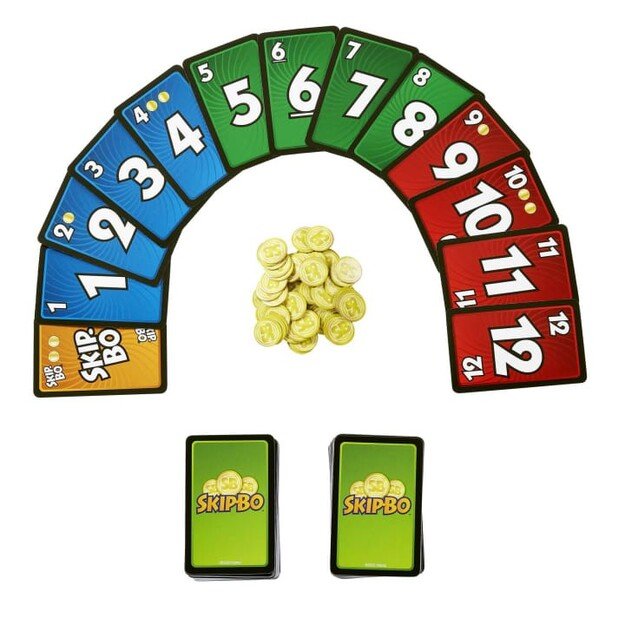 Mattel Games - Skip-Bo Masters (HJR21)