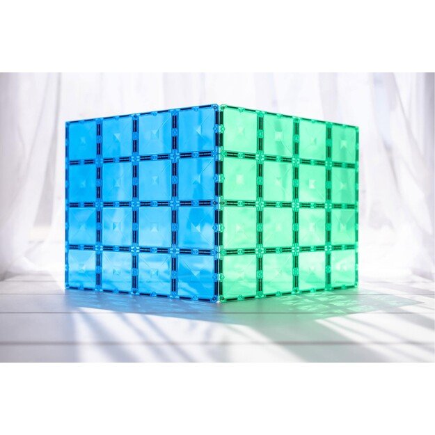 Connetix - Base Plate - Rainbow Blue & Green (CT-R-BG002-BP)