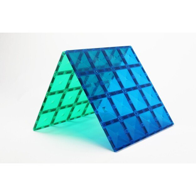 Connetix - Base Plate - Rainbow Blue & Green (CT-R-BG002-BP)