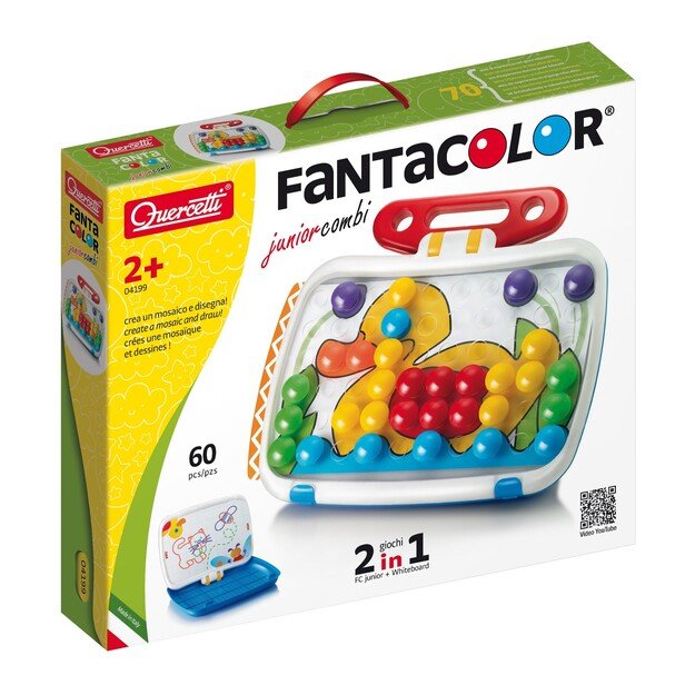 Quercetti - FantaColor Junior Combi peg mosaic - (QU-4199)