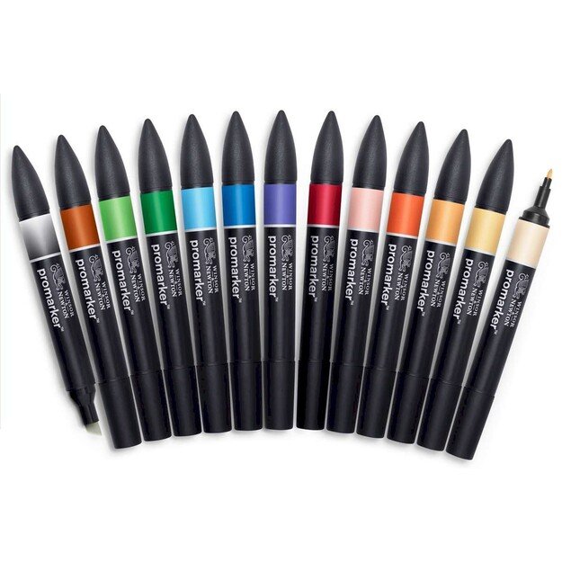 Winsor & Newton - Promarkers 12+1 pcs - Manga Expansion (839962)