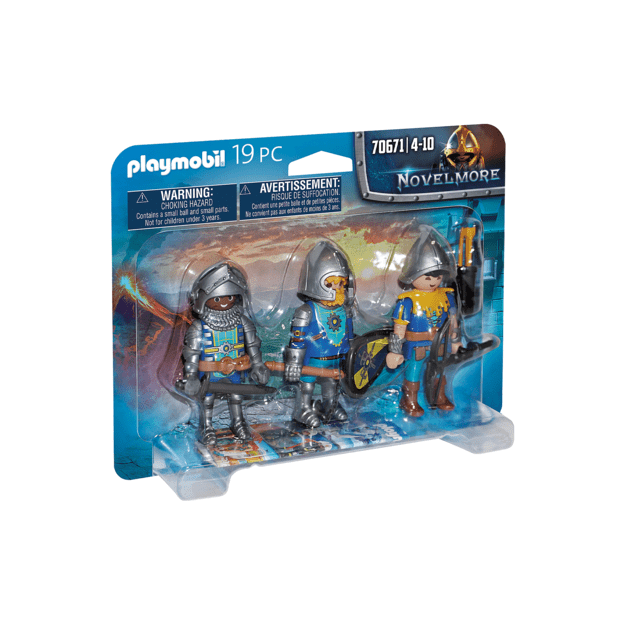 Playmobil - Novelmore - Set of 3 Novelmore knights (70671)