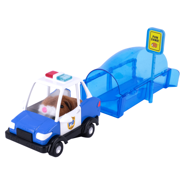 Zhu Zhu Pets - Zhu Zhu City Police Car Playset - (Z10341)